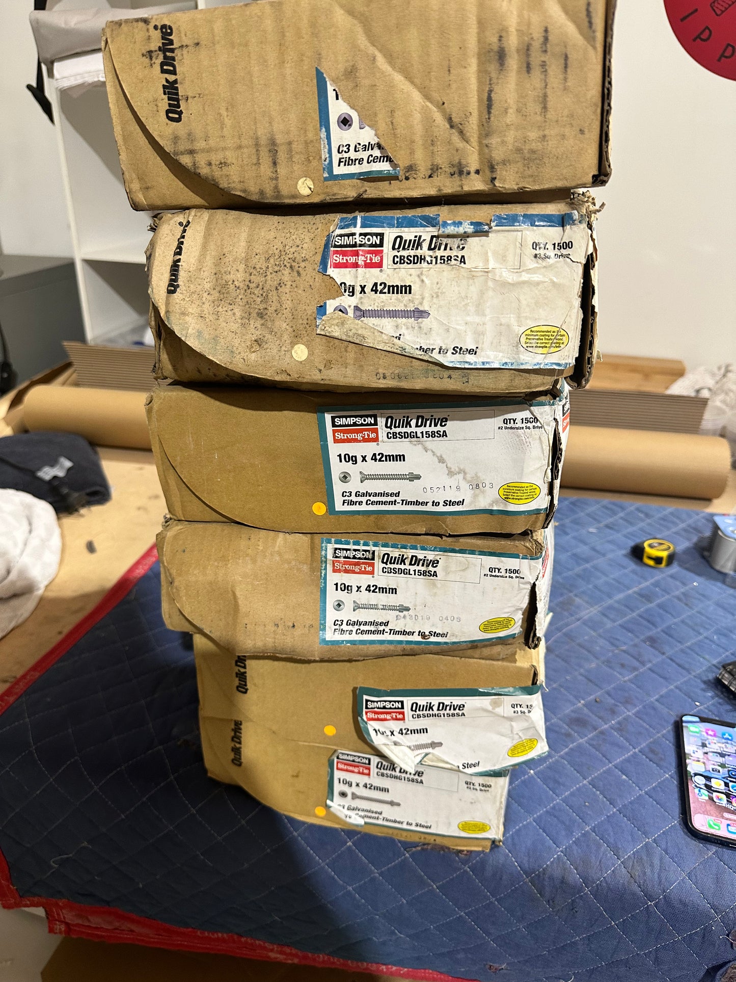 Quick Drive Metal Joist Screws